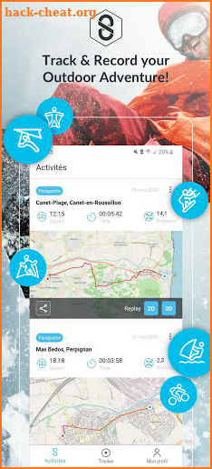 SportsTrackLive: 3D Live Tracking for Outdoor screenshot