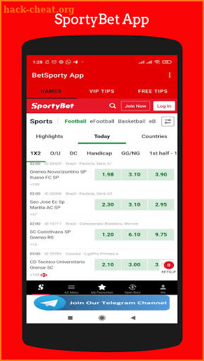 SportyBet App Download - Betting Tips screenshot