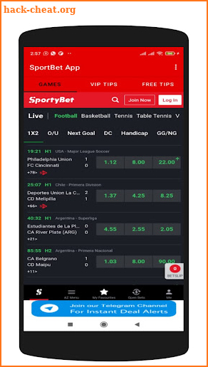 SportyBet Betting Tips screenshot