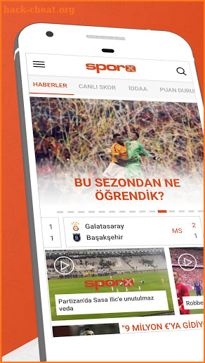 Sporx Spor Haber & Canlı Skor screenshot