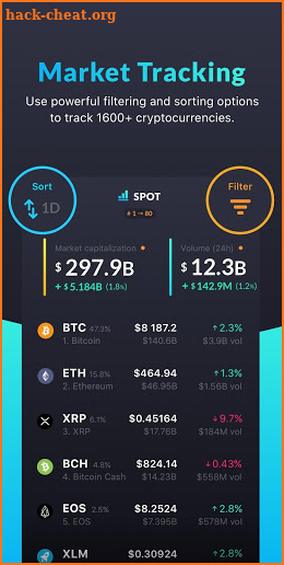 Spot - Bitcoin & Cryptocurrency Portfolio screenshot