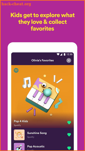 Spotify Kids screenshot