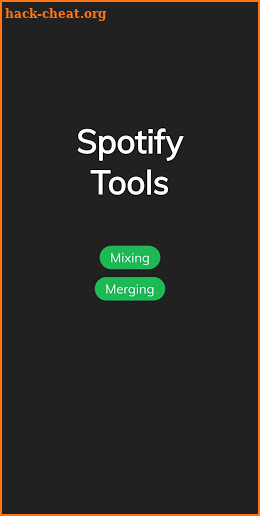 Spotify Tools screenshot