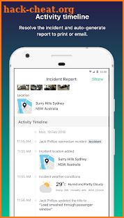 Spotlight - Incident Reporting screenshot