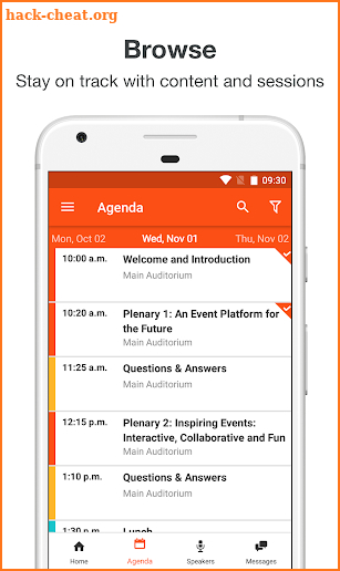 SpotMe Events screenshot