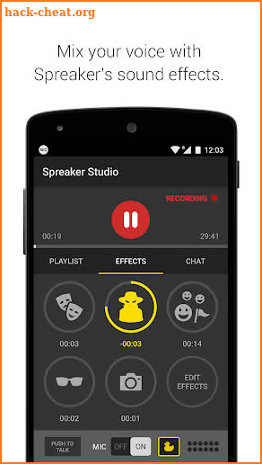 Spreaker Studio screenshot