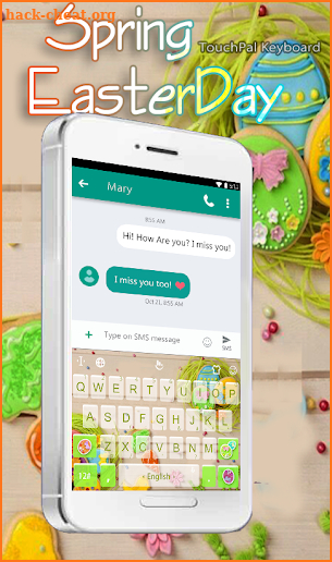 Spring Easter Day Keyboard screenshot