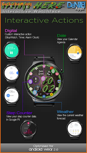 Springs Here HD Watch Face screenshot