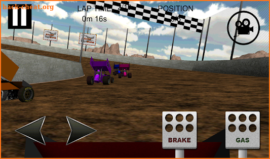 Sprint Car Dirt Track Game screenshot