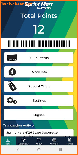 Sprint Mart Rewards screenshot