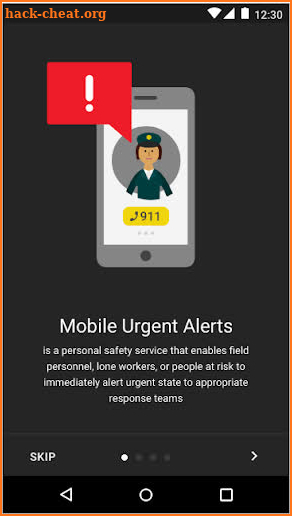 Sprint Mobile Urgent Alerts screenshot