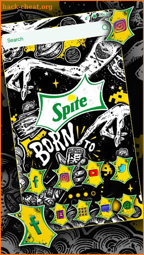 Sprite, Graffiti Themes & Live Wallpapers screenshot