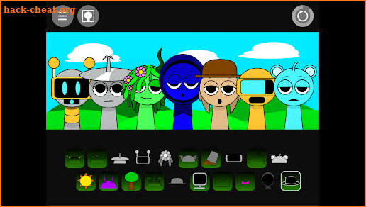 Sprunki & Sprunk Zombie Music screenshot