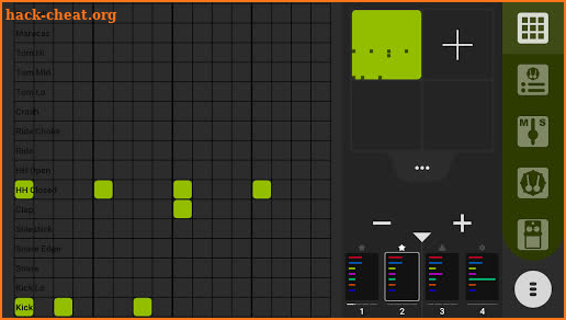 Sputter Music Sequencer screenshot