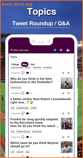 SquadGoal Football News screenshot