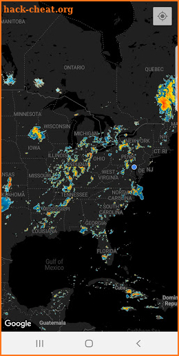 Squall : Weather Radar, Live Doppler Map screenshot