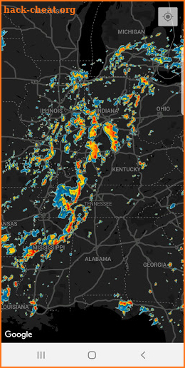 Squall : Weather Radar, Live Doppler Map screenshot