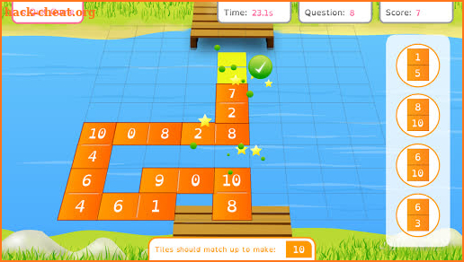 Squeebles Number Bonds screenshot