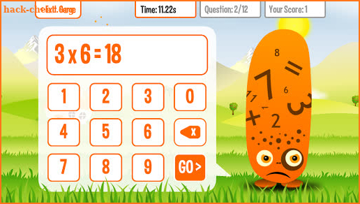 Squeebles Times Tables screenshot