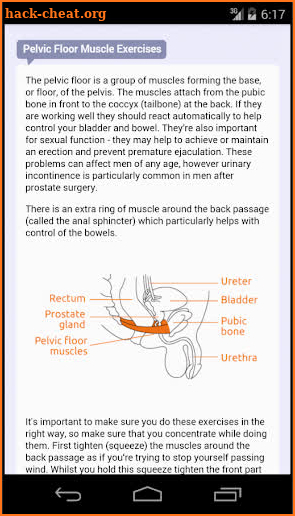 Squeezy Men: NHS Pelvic Floor screenshot