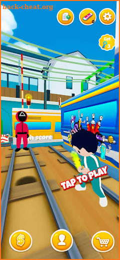 Squid Game 3D - Subway Runner screenshot