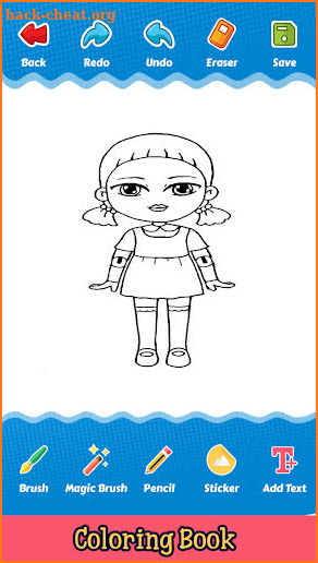 Squid Games Coloring books screenshot