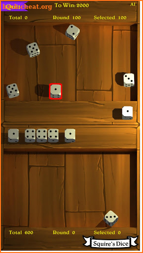 Squire's Dice screenshot