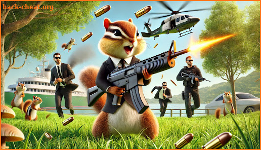 Squirrel Family 3D Gun Master screenshot