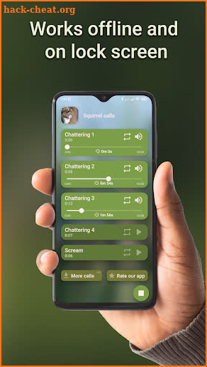 Squirrel hunting calls screenshot