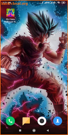 SSJ Broly Wallpaper Ultra Instinct 2019 screenshot