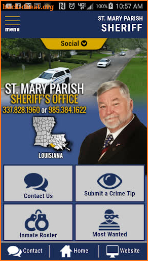 St. Mary Parish LA Sheriff's Office screenshot