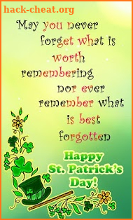 St Patrick's Day Greetings screenshot