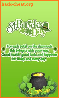 St Patrick's Day Greetings screenshot