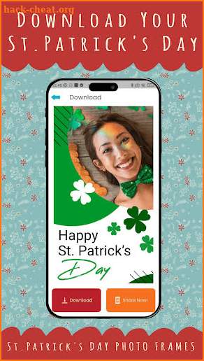 St. Patrick's Day Photo Frames screenshot