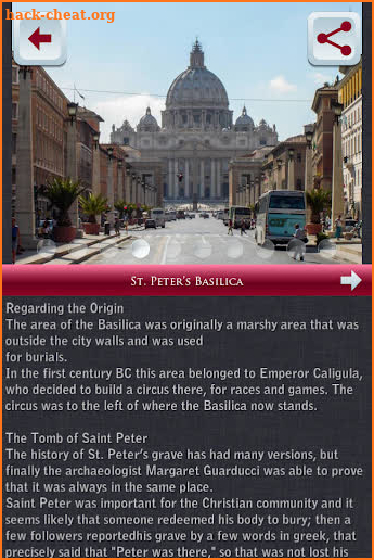 St Peter's Basilica Tour Guide screenshot