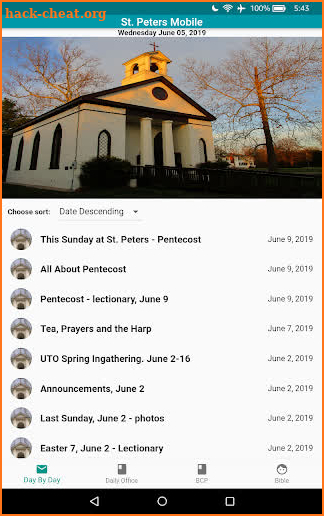 St. Peter's Mobile screenshot