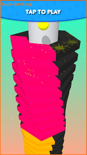 Stack Ball Blast Through Platform Stack Crush Ball screenshot