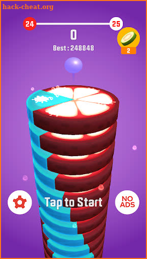 Stack Ball - Fruit Crush screenshot