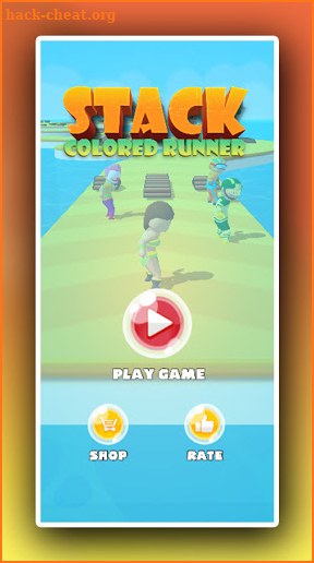 Stack Colored Blocks Surfer - Runner screenshot