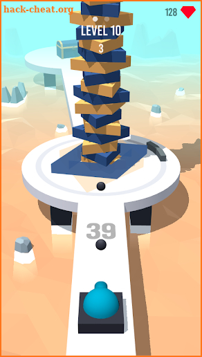 Stack Fire Balls 3D screenshot