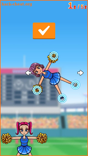 Stack-up Cheerleaders screenshot