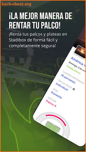 Stadibox renta de palcos screenshot