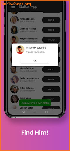 Stalker App - Who Viewed My Instagram Profile screenshot