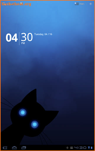 Stalker Cat Live Wallpaper screenshot