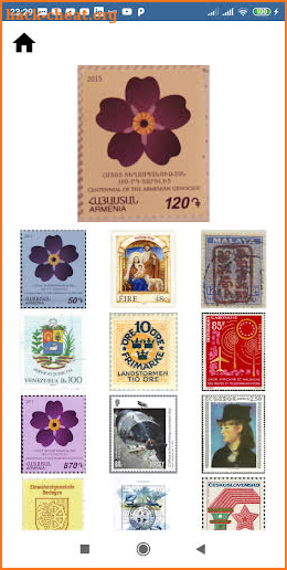 Stamp Identifier screenshot