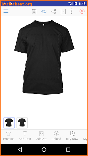 Stampify - Create your own custom T-shirts screenshot