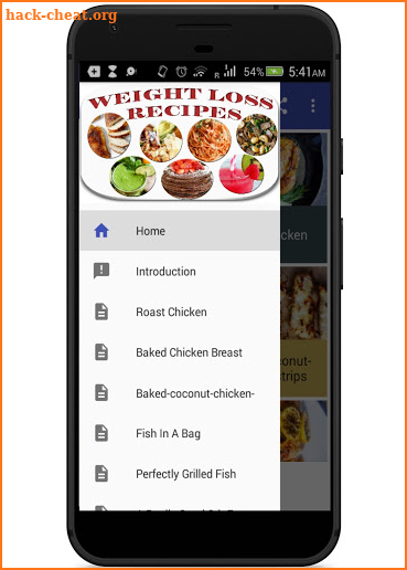 Staple Weight Loss Recipes (Offline) screenshot