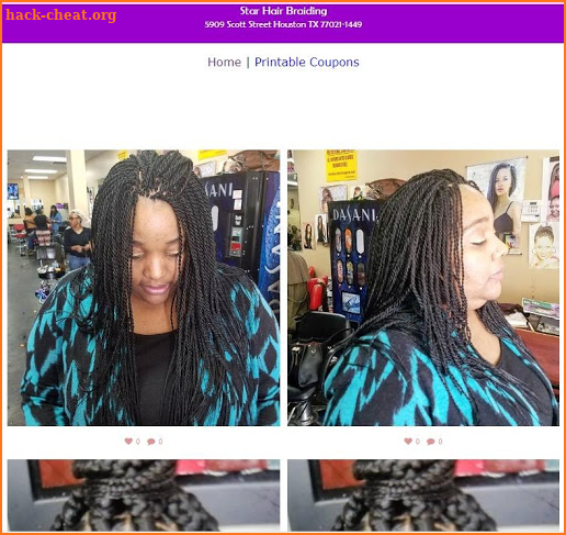 Star Braiding Houston TX screenshot