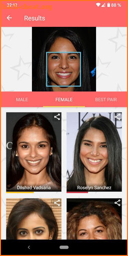 Star by Face: celebrity look alike screenshot