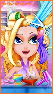 Star Princess Hair Salon – Color the Hair screenshot